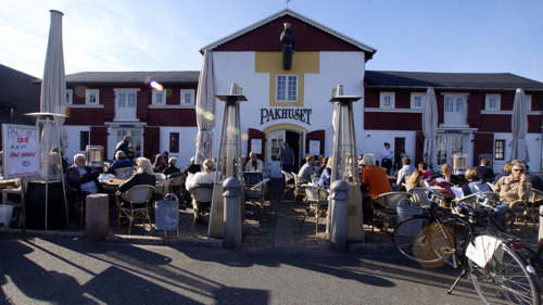 Billede af spisestedet Pakhuset på Skagen Havn